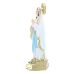 Palais du Rosaire Statue de Notre Dame de Lourdes de 14 cm^ Statue De Notre Dame De Lourdes