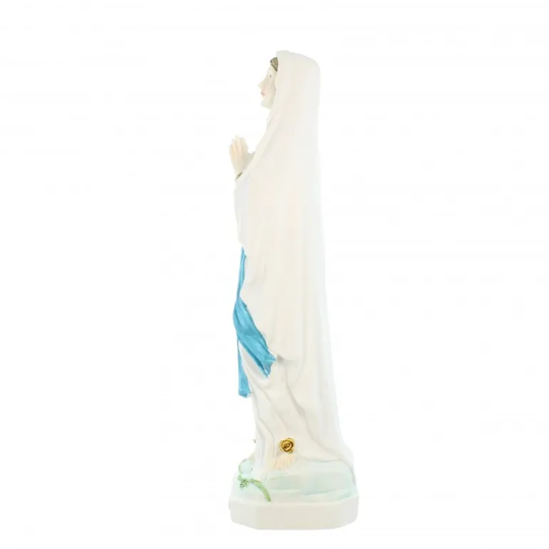 Palais du Rosaire Statue de Notre Dame de Lourdes de 20cm^ Statue De Notre Dame De Lourdes