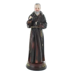 Palais du Rosaire Statue de Padre Pio 30cm en résine^ Autres Statues De Saints