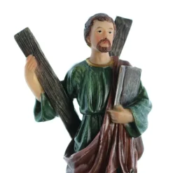 Palais du Rosaire Statue de Saint André de 15cm en résine^ Autres Statues De Saints