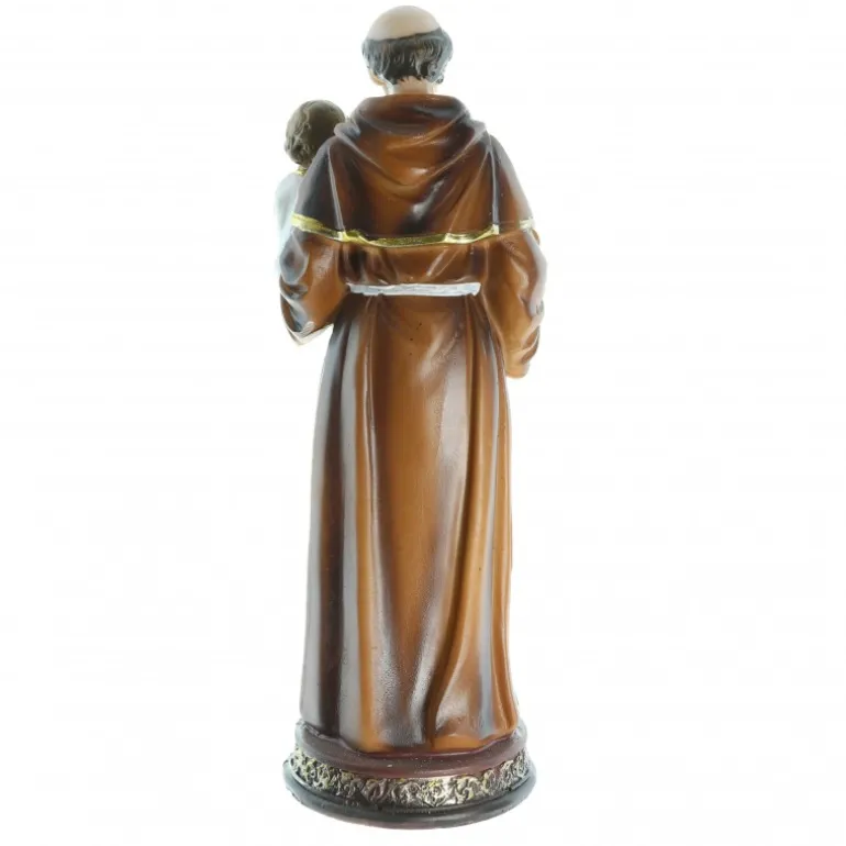 Palais du Rosaire Statue de Saint Antoine de 20cm en résine^ Statue De Saint Antoine
