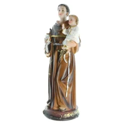 Palais du Rosaire Statue de Saint Antoine de 20cm en résine^ Statue De Saint Antoine