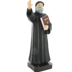 Palais du Rosaire Statue de Saint Charbel en résine peinte à la main 30cm^ Autres Statues De Saints
