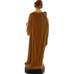 Palais du Rosaire Statue de Saint Joseph à l'Enfant Jésus en résine colorée 40cm^ Statue De Saint Joseph