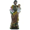Palais du Rosaire Statue de Saint Joseph décorée 12 cm^ Statue De Saint Joseph