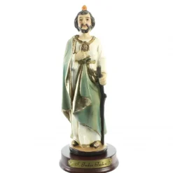 Palais du Rosaire Statue de Saint Jude en résine de 14 cm^ Autres Statues De Saints