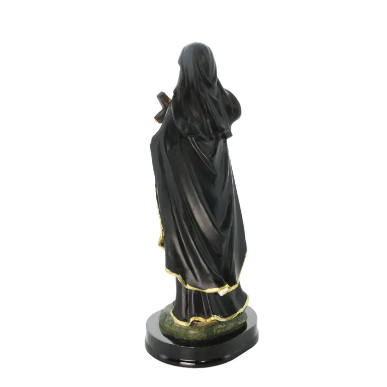 Palais du Rosaire Statue de Sainte Rita en résine 22cm^ Statue De Sainte Rita