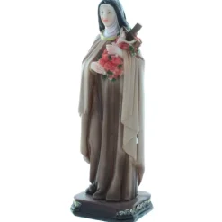 Palais du Rosaire Statue de Sainte Thérèse de Lisieux en résine 20cm^ Autres Statues De Saints