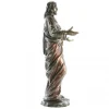 Palais du Rosaire Statue du Christ en bronze coulé à froid 23cm^ Statue Funéraire | Statue En Bronze Et Métal