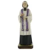 Palais du Rosaire Statue du Curé d'Ars Jean-Marie Vianney en résine colorée^ Autres Statues De Saints