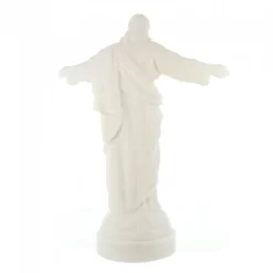 Palais du Rosaire Statue du Sacré Coeur de Jésus de 25cm en albâtre^ Sacré-Coeur De Jésus