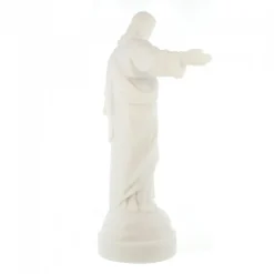 Palais du Rosaire Statue du Sacré Coeur de Jésus de 25cm en albâtre^ Sacré-Coeur De Jésus