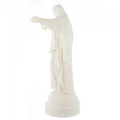 Palais du Rosaire Statue du Sacré Coeur de Jésus de 25cm en albâtre^ Sacré-Coeur De Jésus