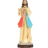 Palais du Rosaire Statue en résine de Jésus Miséricordieux de 60cm^ Jésus Miséricordieux | Statue De Grande Taille