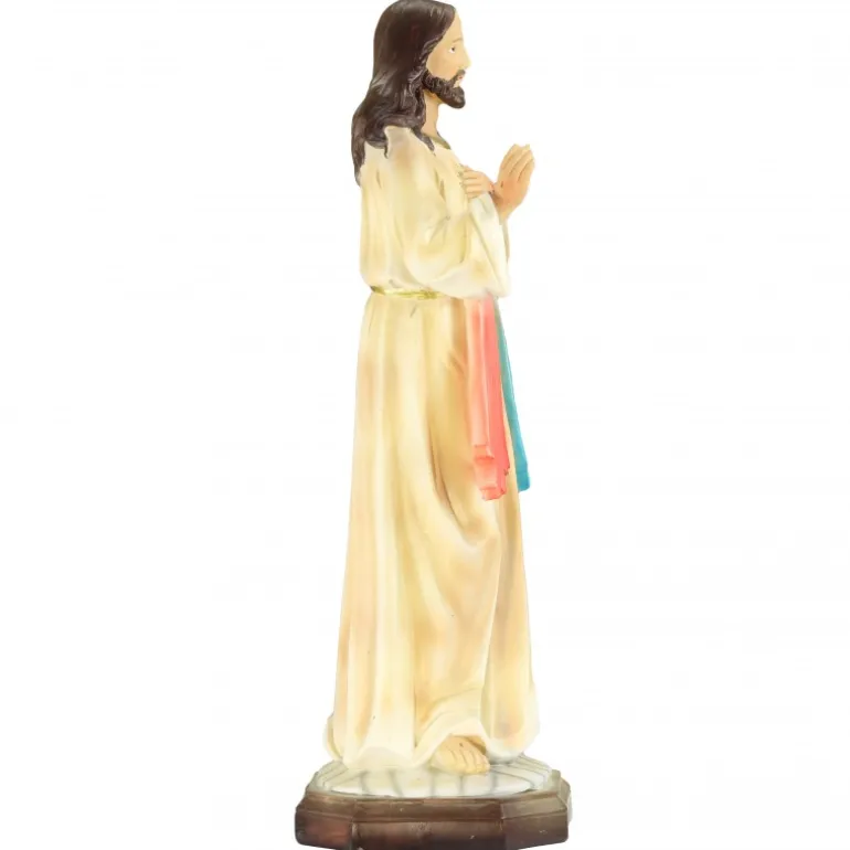 Palais du Rosaire Statue en résine de Jésus Miséricordieux de 60cm^ Jésus Miséricordieux | Statue De Grande Taille