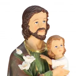 Palais du Rosaire Statue en résine de Saint Joseph de 60cm^ Statue De Grande Taille | Statue De Saint Joseph