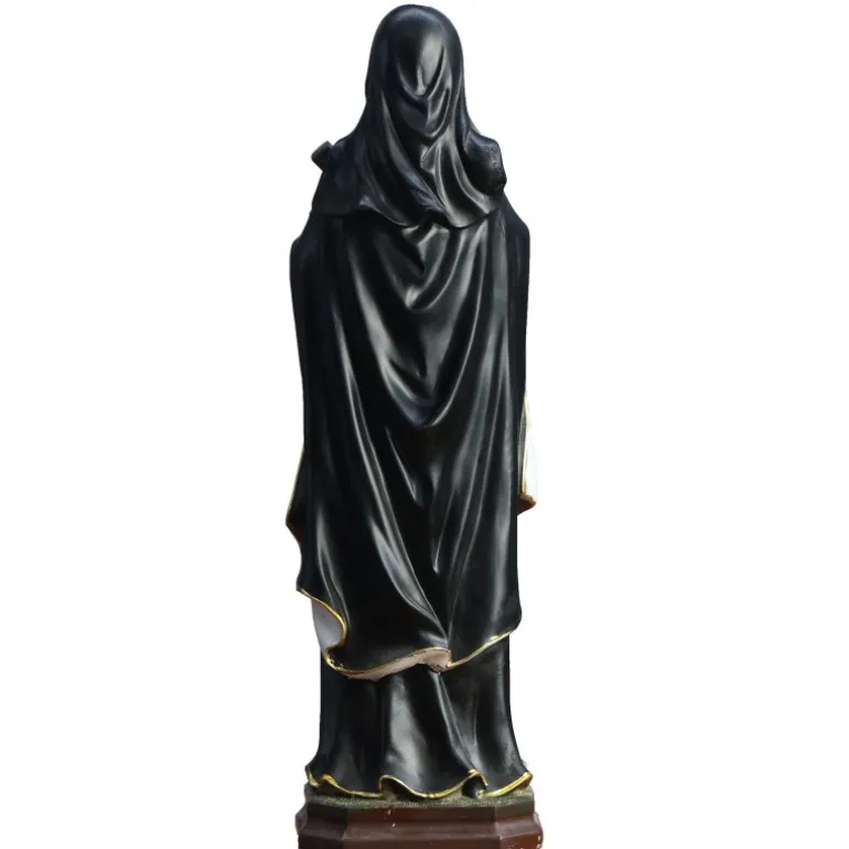 Palais du Rosaire Statue en résine de Sainte Rita de 45cm^ Statue De Sainte Rita