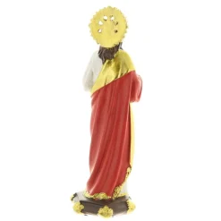 Palais du Rosaire Statue en résine du Sacré-Coeur de Jésus de 20cm^ Sacré-Coeur De Jésus