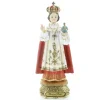 Palais du Rosaire Statue Enfant Jésus de Prague avec dorures en résine 20 cm^Enfant Enfant Jésus