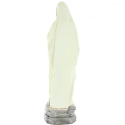 Palais du Rosaire Statue lumineuse de Notre-Dame de Lourdes en résine de 25 cm^ Statue Lumineuse