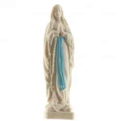 Palais du Rosaire Statue Notre Dame de Lourdes en résine 8cm^ Statue De Notre Dame De Lourdes