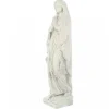 Palais du Rosaire Statue Notre Dame de Lourdes pour l'extérieur 30cm^ Statue Pour Extérieur | Statue De Notre Dame De Lourdes