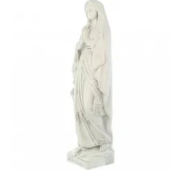 Palais du Rosaire Statue Notre Dame de Lourdes pour l'extérieur 30cm^ Statue Pour Extérieur | Statue De Notre Dame De Lourdes