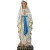 Palais du Rosaire Statue Notre Dame de Lourdes en résine colorée 88 cm^ Statue De Grande Taille | Statue De Notre Dame De Lourdes