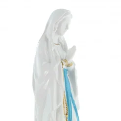 Palais du Rosaire Statue Notre Dame de Lourdes en résine effet céramique 20cm^ Statue De Notre Dame De Lourdes