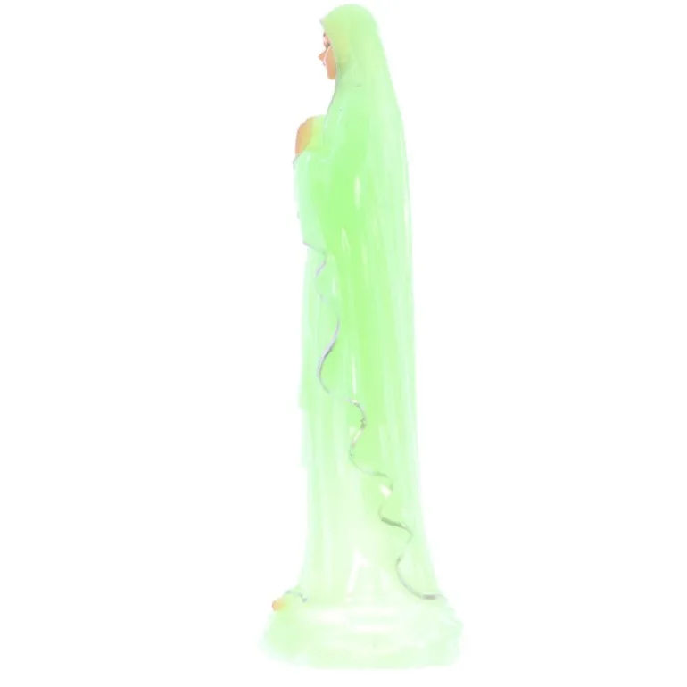 Palais du Rosaire Statue Notre Dame de Lourdes lumineuse 15cm en résine^ Statue Lumineuse | Statue De Notre Dame De Lourdes
