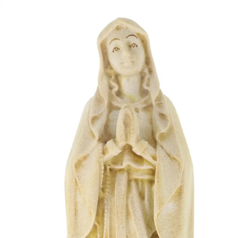 Palais du Rosaire Statue Notre Dame de Lourdes pierre et résine 40cm^ Statue De Notre Dame De Lourdes
