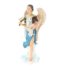 Palais du Rosaire Statue Saint Gabriel en résine 20cm^ Statue Ange | Autres Statues De Saints