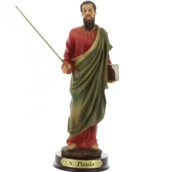 Palais du Rosaire Statue Saint Paul en résine 22cm^ Autres Statues De Saints