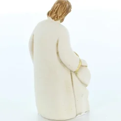 Palais du Rosaire Statue Sainte Famille de 7 cm pour noël^ Crèche | Statue De La Sainte Famille