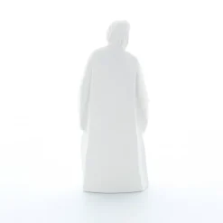 Palais du Rosaire Statue Sainte Famille épurée en résine blanche 12 cm^ Décoration De Noël | Statue De La Sainte Famille