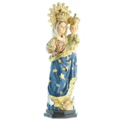 Palais du Rosaire Statue Vierge du Rosaire de 20cm en résine^ Autres Statues De La Vierge