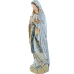 Palais du Rosaire Statue Vierge Marie 13 cm style antique en résine^ Statue De Notre Dame De Lourdes