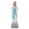 Palais du Rosaire Statue Vierge Marie en résine pailletée 15 cm^ Statue De Notre Dame De Lourdes