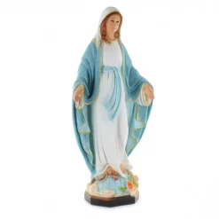 Palais du Rosaire Statue Vierge Marie en résine colorée 50cm^ Statue Vierge Miraculeuse