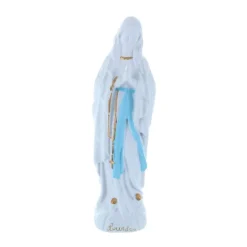 Palais du Rosaire Statue Vierge Marie épurée en résine pour l'extérieur 15 cm^ Statue Pour Extérieur