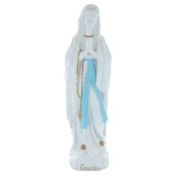 Palais du Rosaire Statue Vierge Marie épurée pour l'extérieur 60 cm^ Statue De Grande Taille | Statue Pour Extérieur