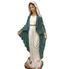 Palais du Rosaire Statue Vierge Miraculeuse en résine colorée 1m20^ Statue De Grande Taille | Statue Vierge Miraculeuse