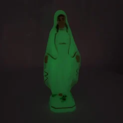Palais du Rosaire Statue Vierge Miraculeuse lumineuse 15 cm^ Statue Lumineuse | Statue Vierge Miraculeuse