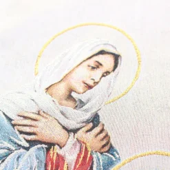 Palais du Rosaire Tenture Brodée de la Sainte Famille^ Cadre Religieux