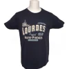Palais du Rosaire T-shirt adulte Lourdes vintage^ Vêtement