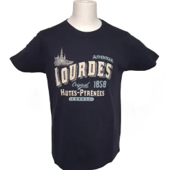 Palais du Rosaire T-shirt adulte Lourdes vintage^ Vêtement
