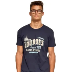 Palais du Rosaire T-shirt adulte Lourdes vintage^ Vêtement
